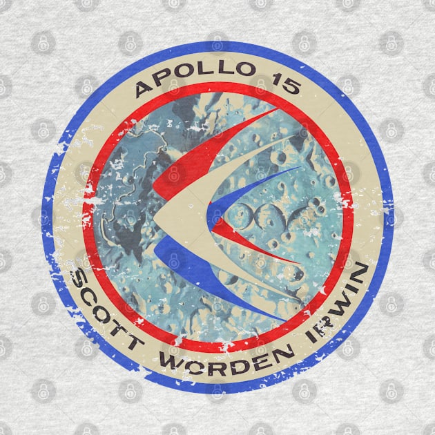 Apollo 15 Vintage Insignia by Distant War